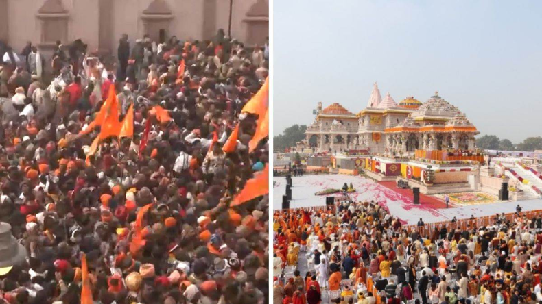 Ram Mandir: अयोध्या में प्रशासन नहीं संभाल पा रहा भीड़, मोर्चा संभालने खुद सीएम योगी पहुंचे रामनगरी