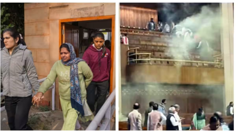 फर्जी आधार कार्ड से संसद भवन में घुसने की कोशिश, तीन गिरफ्तार