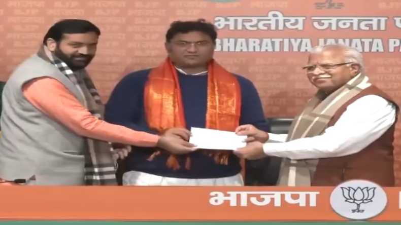 बीजेपी में शामिल होने के बाद जेपी नड्डा से मिले अशोक तंवर, सीएम खट्टर रहे मौजूद