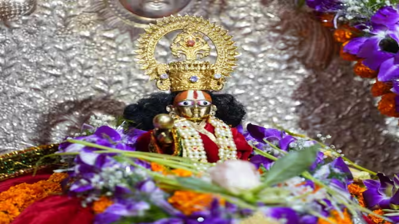 आंखों में पट्‌टी, सिर पर सूर्य भगवान… प्राण प्रतिष्ठा से पहले देखिए रामलला की पहली झलक