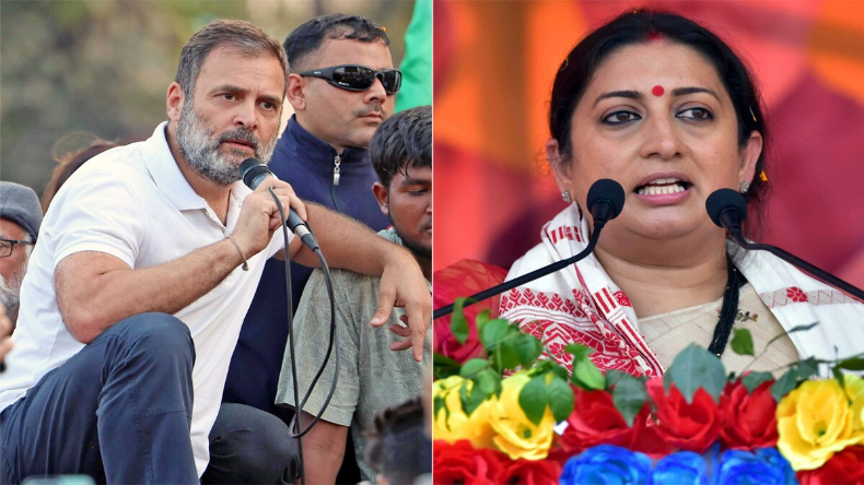 अमेठी: कांग्रेस नेताओं ने थामा भाजपा का दामन, केंद्रीय मंत्री स्मृति ईरानी ने दिलाई सदस्यता