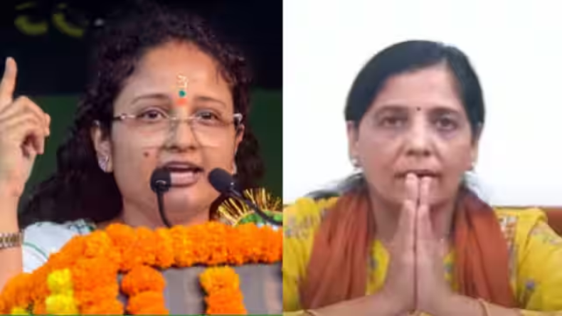 INDIA: रामलीला मैदान में पत्नी सुनीता ने पढ़ा सीएम केजरीवाल का संदेश, आपके केजरीवाल शेर हैं