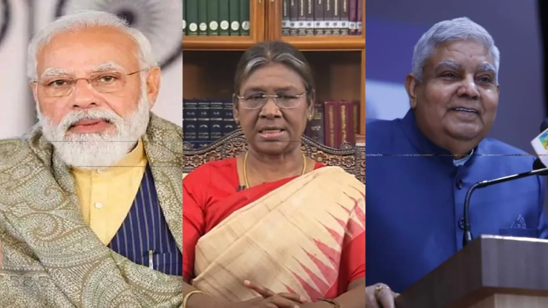 उत्तराखंड: कैंची धाम पहुंचे उपराष्ट्रपति, पत्नी के साथ बाबा नीम करौली के किए दर्शन
