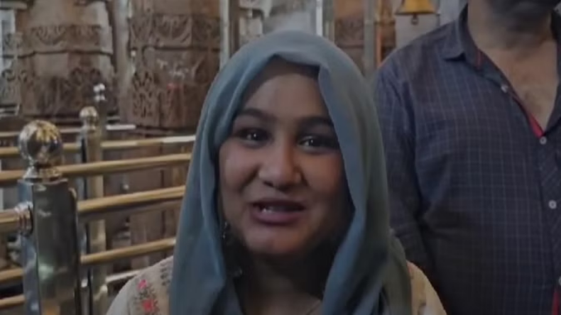 मध्य प्रदेश: राजधानी मुंबई से साइकिल यात्रा करते हुए मुस्लिम युवती पहुंची ओंकारेश्वर ज्योतिर्लिंग, मांगी ये मन्नत