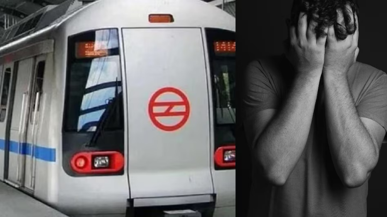 दिल्ली मेट्रो में शख्स ने अंकल की ऐसी जगह पर रखा हाथ, थप्पड़ों की हुई बरसात, देखें Video
