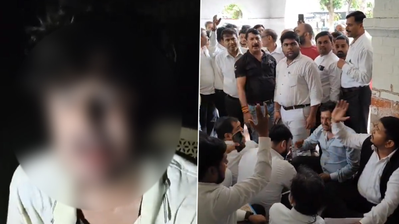 बच्चों को अगवा कर रहे थे 3 साधू, ग्रामीणों ने दौड़ा-दौड़ाकर पीटा, जांच में सच आया सामने