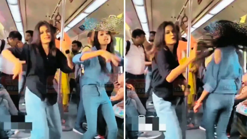 दिल्ली मेट्रो में शख्स ने अंकल की ऐसी जगह पर रखा हाथ, थप्पड़ों की हुई बरसात, देखें Video