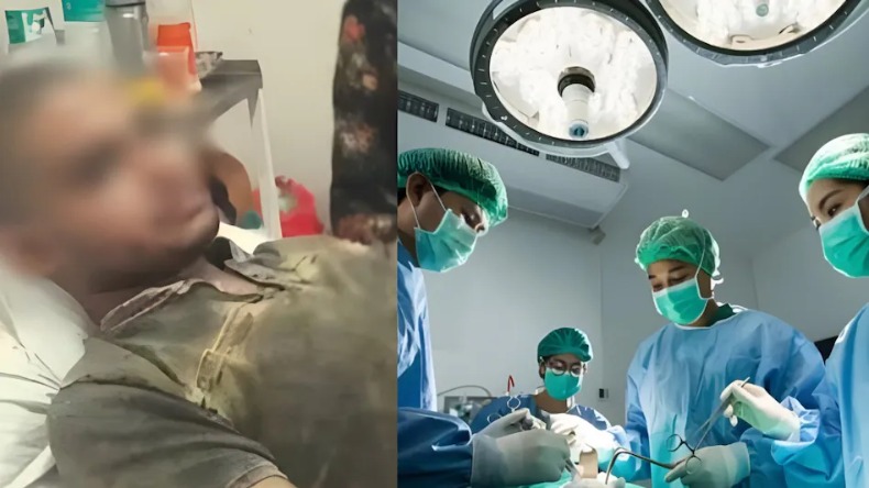 स्विमिंग पूल से नहाकर निकला, अचानक हुई मौत, कमजोर दिल वाले वीडियो न देखें…