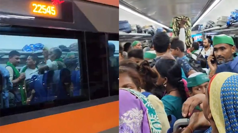 Video Viral: वंदे भारत एक्सप्रेस में दिखी लोगों की चौंका देने वाली भीड़, वीडियो हो रहा वायरल!