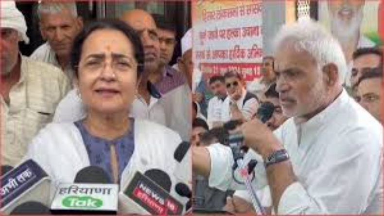 20 साल बाद पूरा होगा इंतजार: सीएम नायब सैनी के साथ पर्चा भरने पहुंचीं  किरण चौधरी
