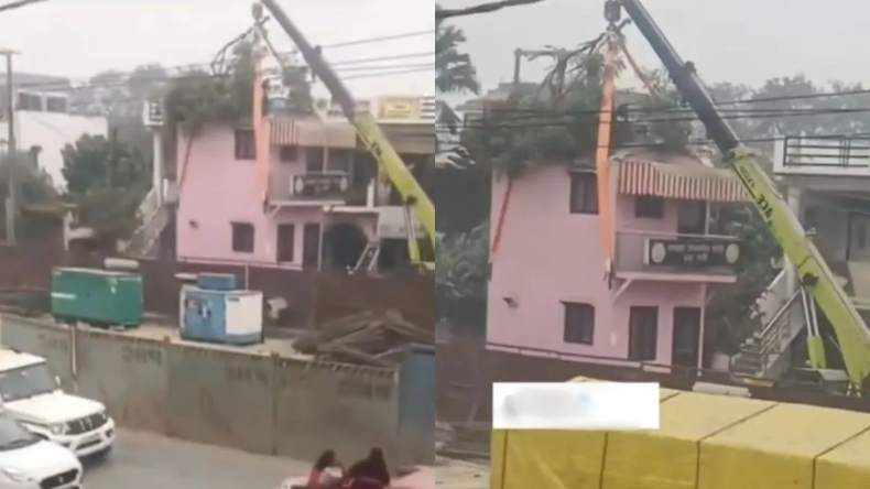 चलती बस से गिरी महिला, फिर हुआ चमत्कार…सामने आया डरावना VIDEO