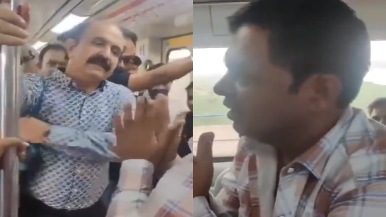 मेट्रो में सीट पर सो रहे लड़के के ऊपर कूदी लड़की, फिर हुआ… वीडियो देखकर दंग रह जाएंगे आप