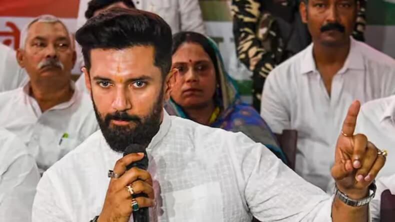 चिराग की पार्टी को लगा झटका, इस नेता ने दिया इस्तीफा