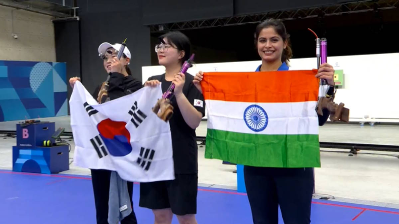 आज देश को मिल सकता है पहला गोल्ड, एक्शन में मनु भाकर
