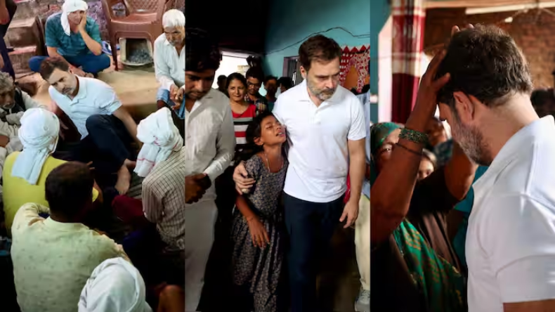 मणिपुर पहुंचे कांग्रेस नेता राहुल गांधी, हिंसा पीड़ितों से की मुलाकात