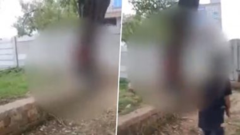 शख्स पहुंचा सैलून, फिर हुई थूक से मसाज, दोनों आखें थी बंद, देखें यहां और क्या हुआ….
