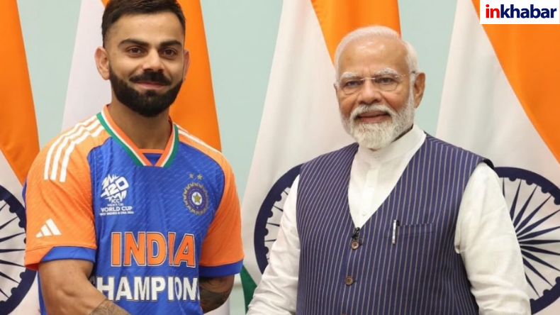 पीएम मोदी जी से मुलाकात बड़े सम्मान की बात…विराट कोहली ने शेयर की प्रधानमंत्री के साथ की तस्वीर