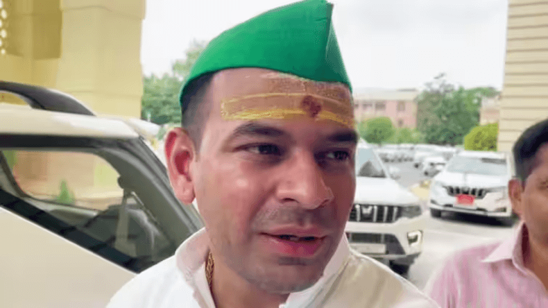 तेजप्रताप के हुड़दंग पर भड़की बीजेपी, बोली पुलिस को धमकाने की हिम्मत कैसे हुई? मिलेगा करारा जवाब!