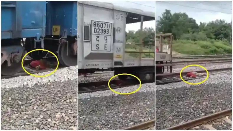ट्रेन पकड़ने के लिए भागी महिला पर हुआ कुछ ऐसा…वीडियो देखकर उड़ जाएंगे होश