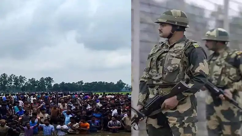 बॉर्डर पर इंडियन आर्मी से भिड़े बांग्लादेशी सैनिक, भड़के भारतीय गंडासा लेकर दौड़ पड़े, जान बचाकर भागे यूनुस के टट्टू
