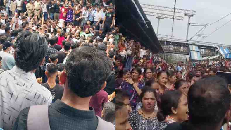 प्रशासनिक लापरवाही…बदलापुर के नामी स्कूल में दो बच्चियों के यौन उत्पीड़न पर फूटा लोगों का गुस्सा