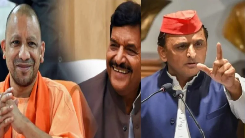 न कटेंगे, न बंटेंगे, पीडीए के साथ रहेंगे, योगी के ‘कटेंगे तो बटेंगे बयान पर पलटवार करते हुए, सपा कार्यालय के बाहर लगे पोस्टर