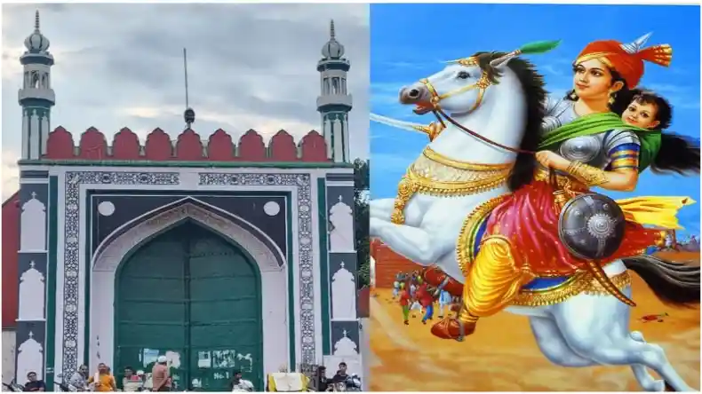माता रानी को पत्थरबाजों ने बनाया अपना निशाना, प्रतिमा का शेर किया क्षतिग्रस्त, भजन को लेकर मचाया बवाल