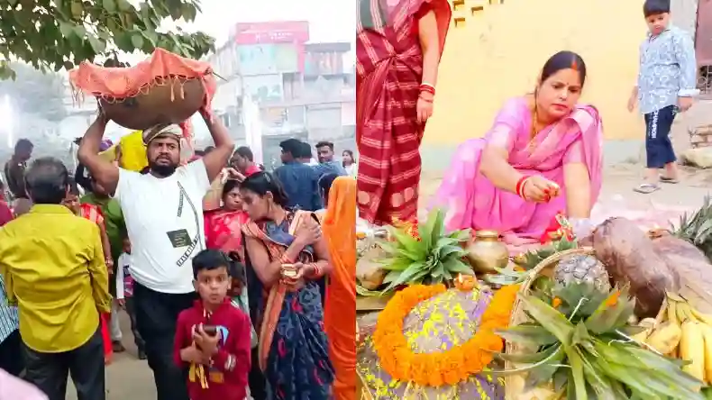 छठ के घाट पर पहुंचे भोजपुरी सेलेब्स, महापर्व को मनाया कुछ इस तरह…