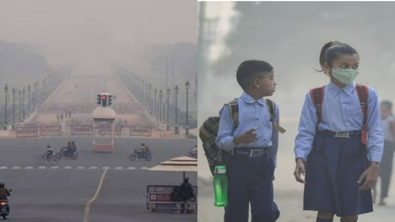 दिल्ली में बच्चों-बूढ़ों का जीना हुआ मुश्किल, जहरीली हवा के साथ बढ़ रही कंपकंपा देने वाली ठंड