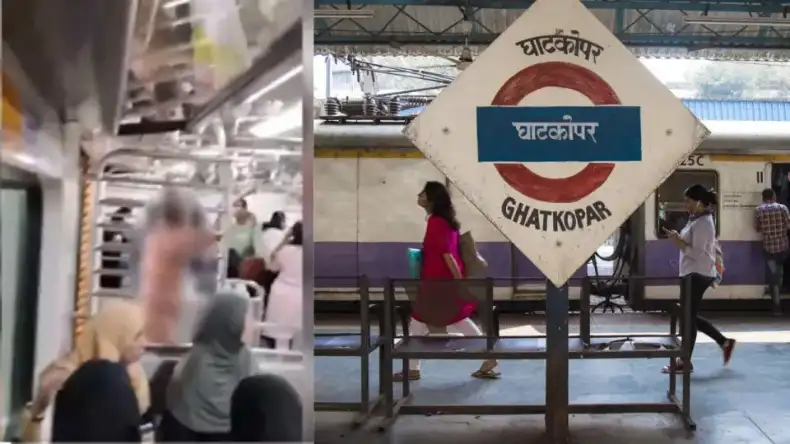 ट्रेन की महिला कोच में बिना कपड़ों के घुसा शख्स, रेलवे स्टेशन पर मचा हड़कंप, वीडियो वायरल
