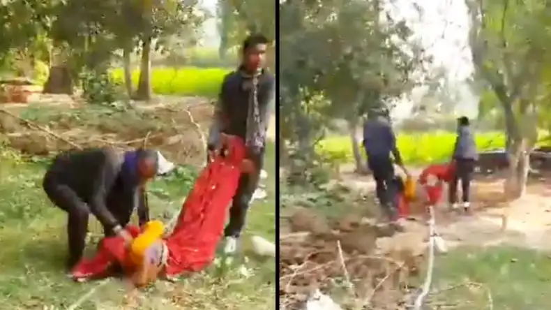 पति, सुसर और देवर ने महिला के गले में डाला फंदा, घसीटकर ले गए जंगल और की जानवरों जैसी पिटाई