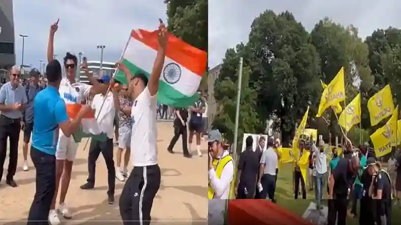 IND Vs AUS टेस्ट मैच में खालिस्तानियों ने काटा बवाल, ग्राउंड के बाहर भारतीय फैन्स से झड़प का VIDEO वायरल