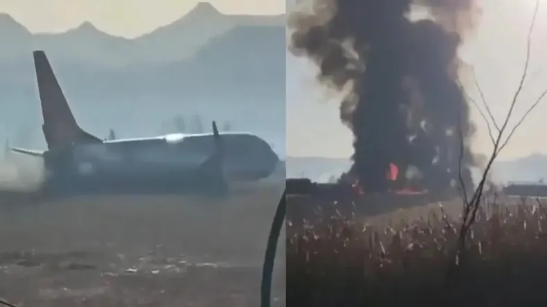 दक्षिण कोरिया में बड़ा हादसा, रनवे पर विमान फिसलने से 85 लोगों की मौत, दो को बचाया