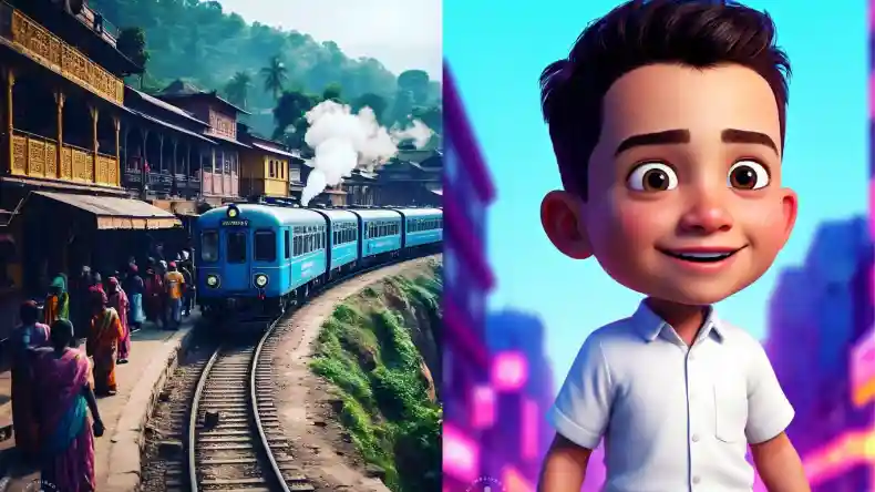 यमराज को दावत देता ट्रेन के ऊपर बैठा शख्स, फेमस होने के चक्कर में मौत से खेल, देखें वीडियो