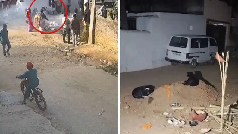 रांची में चलती सड़क को बनाया श्मशान, 50 आदिवासियों ने बीच मोहल्ले में गाड़ दिया शव, जानें ऐसा क्यों किया ?