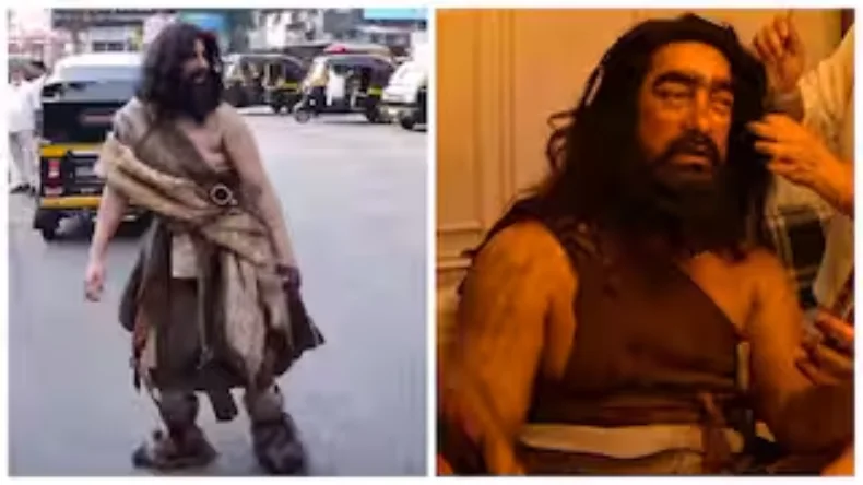 बॉलीवुड सुपरस्टार की ऐसी क्या मजबूरी आन पड़ी कि बनना पड़ा आदिमानव, वीडियो देख फैंस हैरान