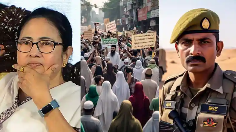 ममता बनर्जी ने अपने देश के जवानों पर उठाया सवाल, घुसपैठिया मुसलमानों को दिया शरण