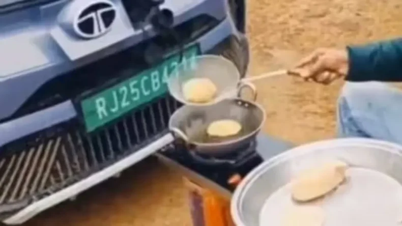 EV की बैटरी से तली कचौरी, ऐसे जुगाड़ देखकर रह जाएंगी आंखें फटी की फटी