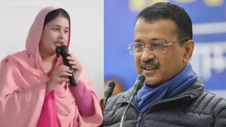 दिल्ली के दंगल में उतरीं भगवंत मान की पत्नी, केजरीवाल के लिए घर-घर जाकर मांग रहीं वोट