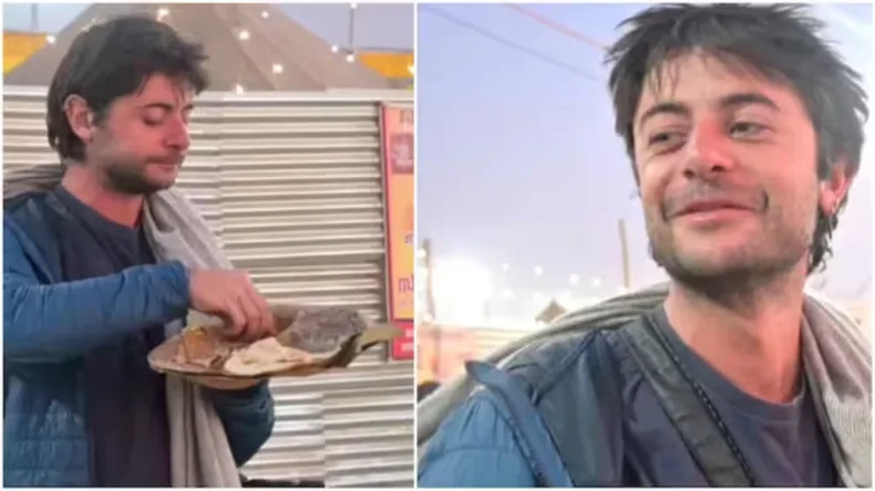 महाकुंभ में भंडारा खाते हुए दिखा हैरी पॉटर…? वायरल वीडियो