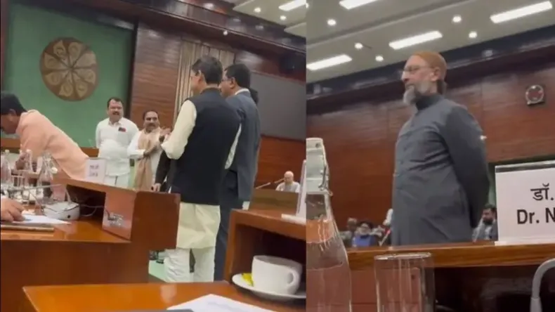 वक्फ पर JPC बैठक में भारी हंगामा, ओवैसी समेत विपक्ष के 10 सांसद सस्पेंड