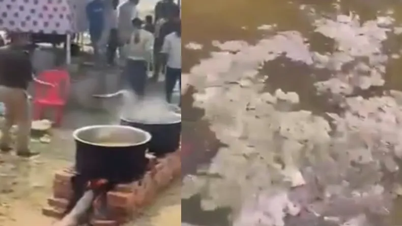 महाकुंभ में भंडारे के भोजन में डाल दी थी ये गंदी चीज, वीडियो वायरल होते ही योगी के प्रशासन ने मिनटों में इंस्पेक्टर की छुट्टी कर दी