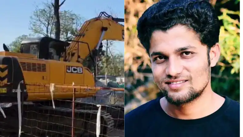 “बाबा का बुलडोजर” पहुंचा छत्तीसगढ़, पत्रकार को मारकर गाड़ने वाले आरोपी ठेकेदार का गिराया घर