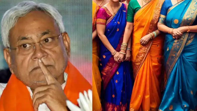 नीतीश कुमार ने महिलाओं के उतरवाए कपड़ें, स्वास्थ्य पर उठे सवाल, सम्राट चौधरी भन्नाये