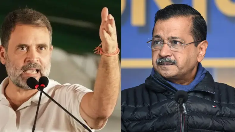 केजरीवाल पर गजब बरसे राहुल गांधी, शीश महल-दिल्ली दंगों पर उधेड़ी AAP की बखिया