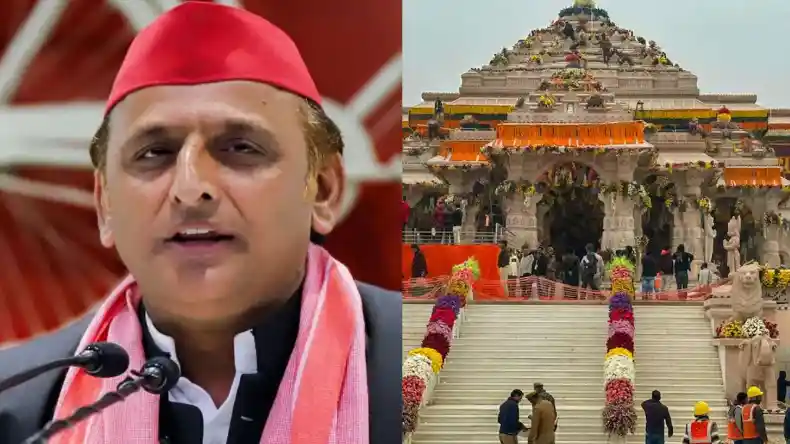 राम मंदिर के दर्शन के लिए विधायकों को लेकर गए, फिर बनी दूरी, अखिलेश ने BJP को जमकर घेरा