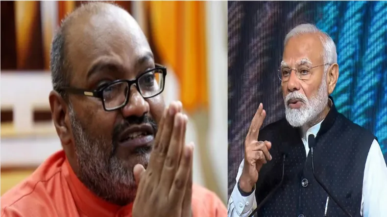 यति नरसिंहानंद ने PM मोदी को खून से लिखा खत, हिंदुओं की रक्षा के लिए चलाया महाअभियान, संतों के ले रहे हैं हस्ताक्षर