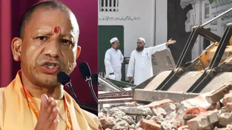योगी राज में गिरी एक और मस्जिद, नक्शे की हो रही जांच, मुसलमानों का फूटा गुस्सा!