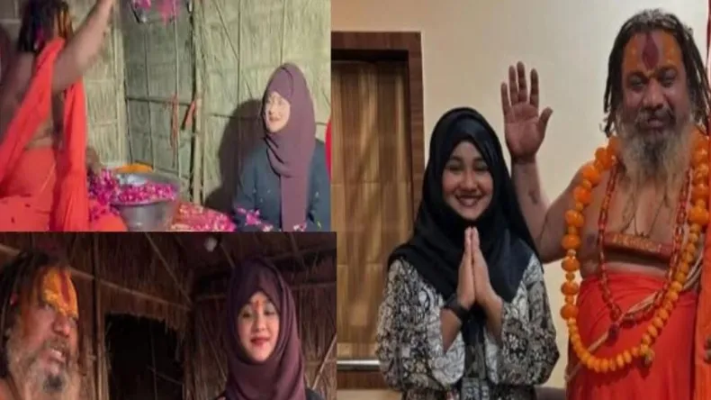 महाकुंभ में छाई ये मुस्लिम महिला, संगम में लगाई डुबकी, फूलों से हुआ स्वागत, मचा बवाल!