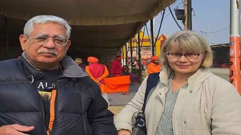 महाकुंभ 2025: जर्मन लड़की को हुआ भारतीय सेना से प्यार, अमेरिका में जा बसी